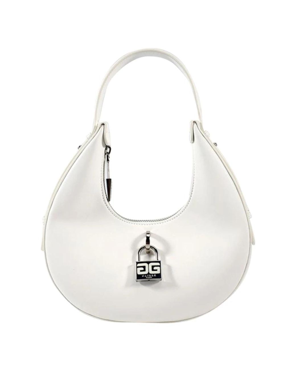 Gaelle Paris White Shoulder Bags
