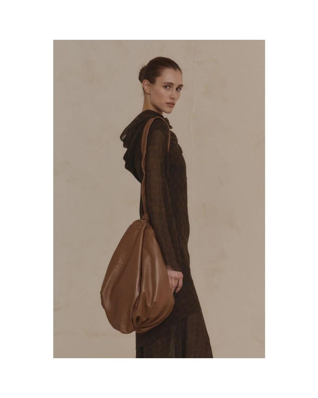 Cortana Brown Shoulder Bags