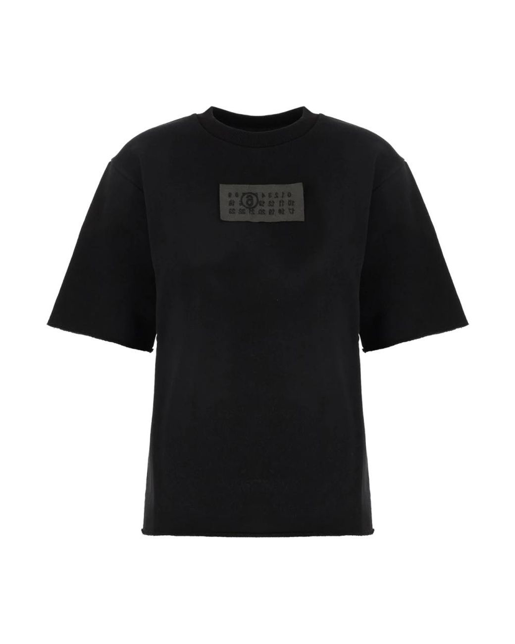 MM6 by Maison Margiela Black T-Shirts