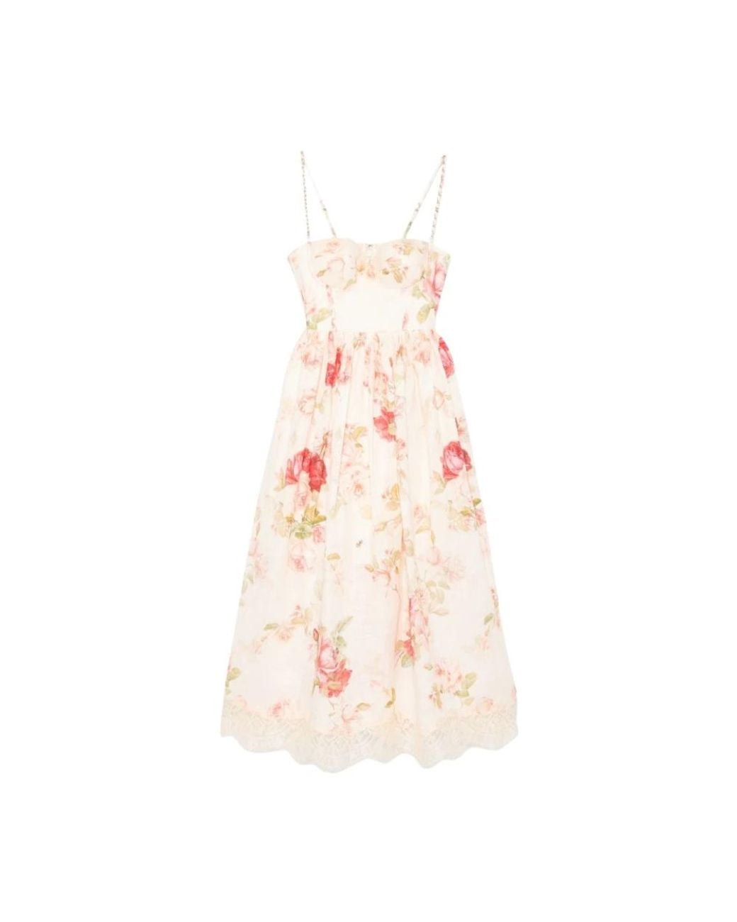 Zimmermann Pink Midi Dresses