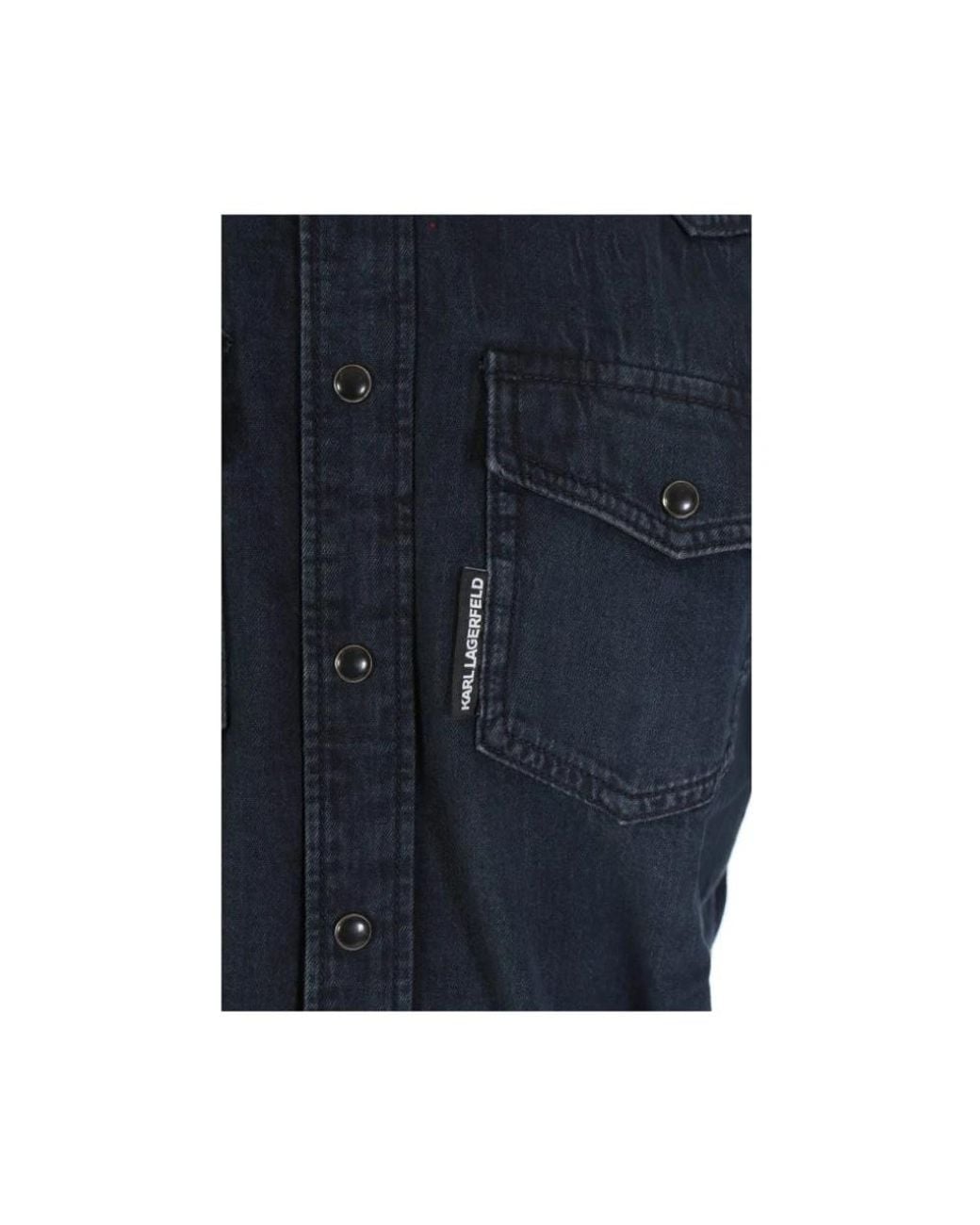 Karl Lagerfeld Blue Casual Shirts for men