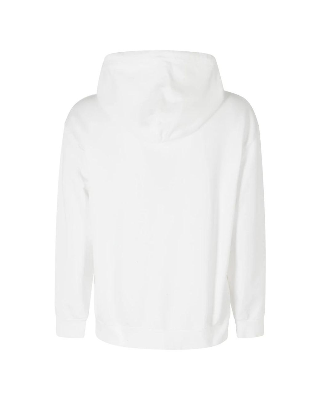 MM6 by Maison Margiela White Hoodies for men