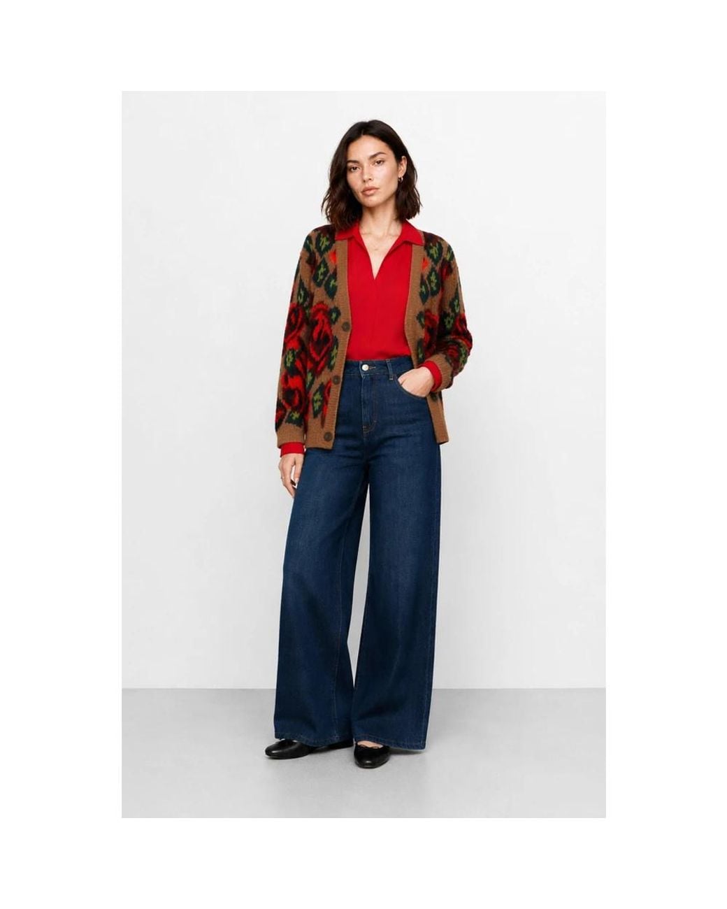Cardigans Kocca de color Red