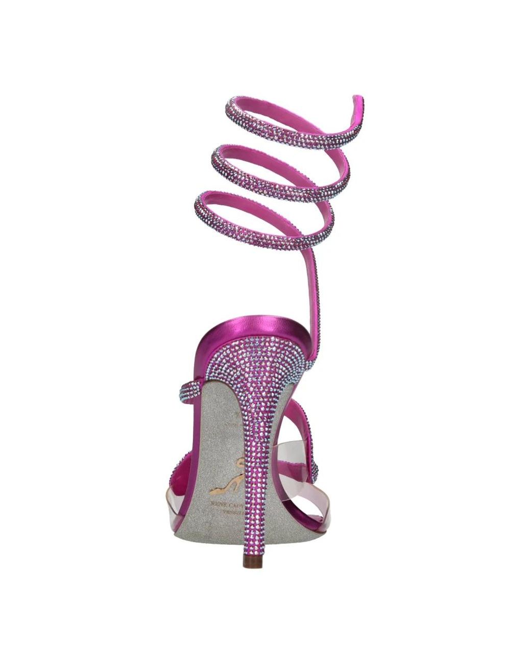Rene Caovilla Pink High Heel Sandals
