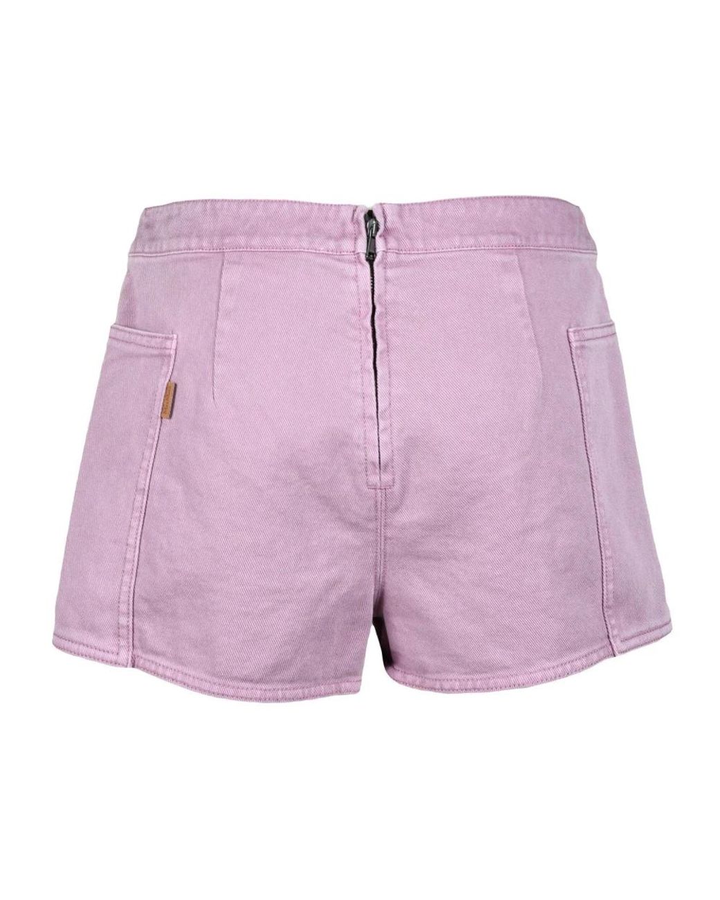 Max Mara Purple Short Shorts