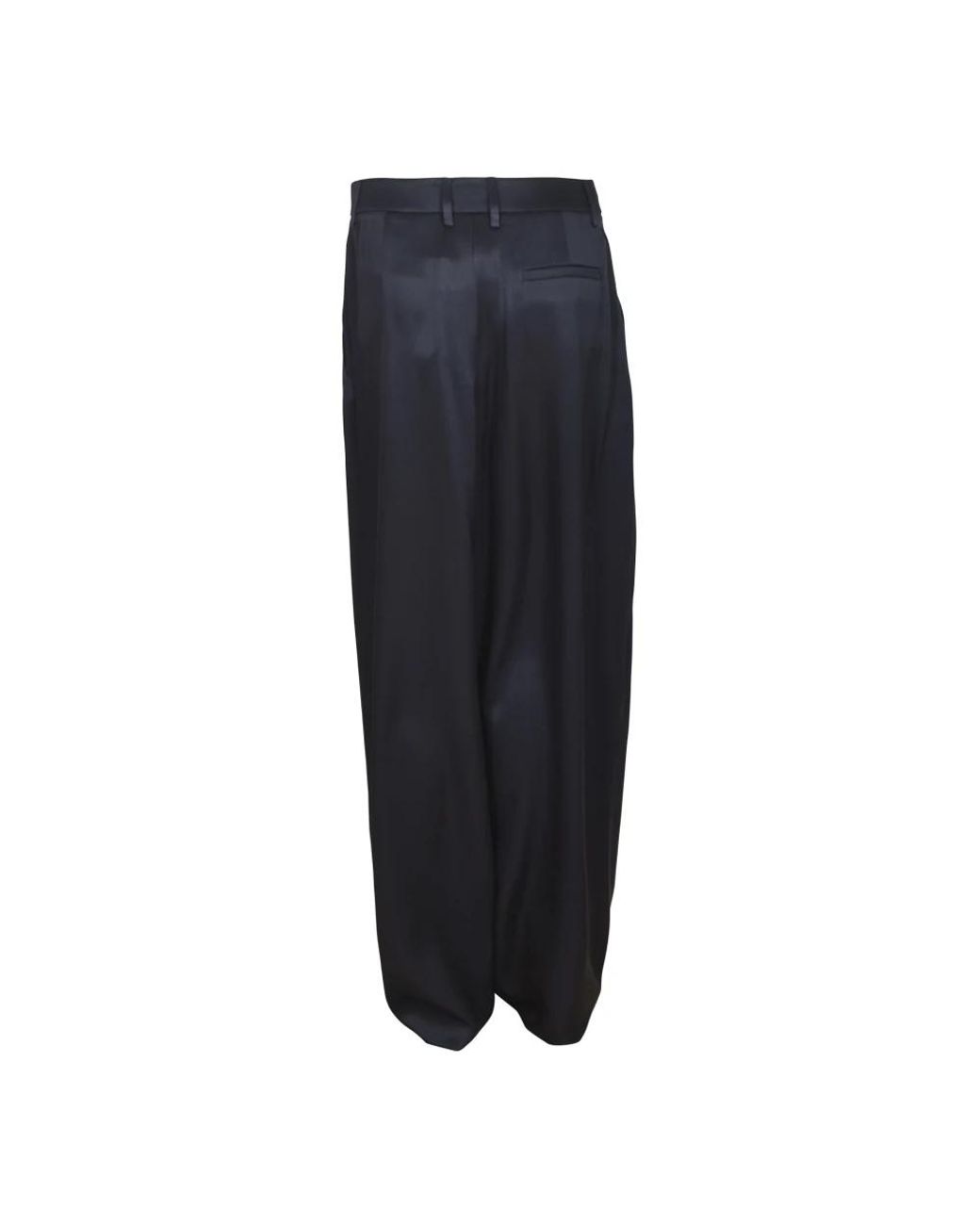 Giorgio Armani Black Wide Trousers