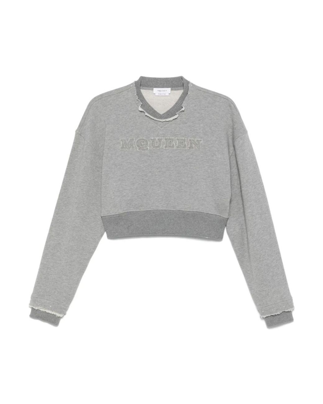 McQueen Gray Sweatshirts