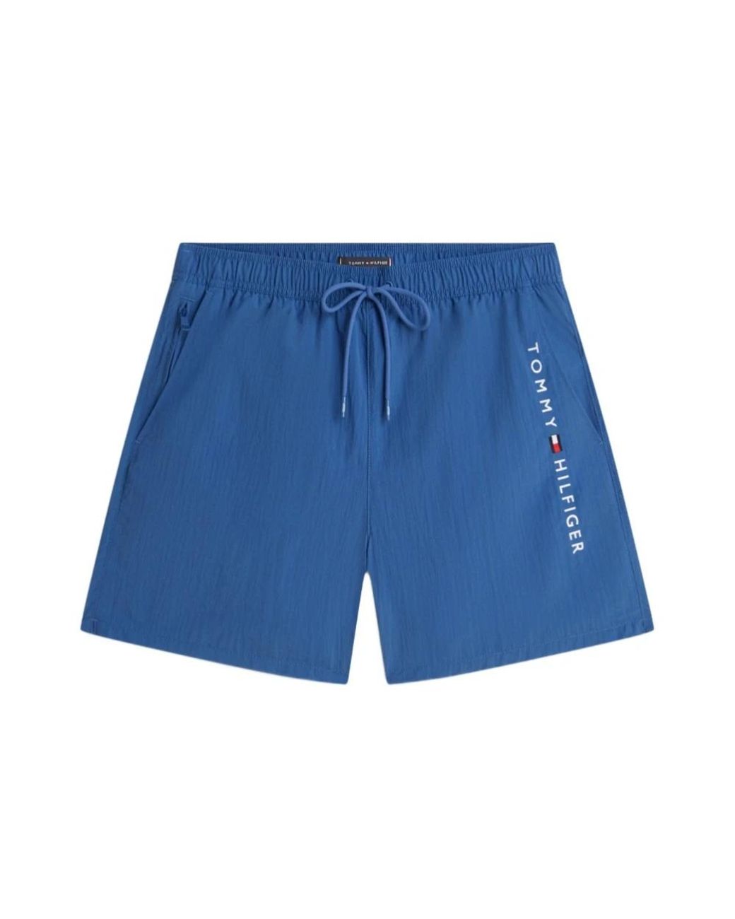 Tommy Hilfiger Badmode ,Blauw ,Polyester Medium Drawstring Zwemshort in het Blue voor heren