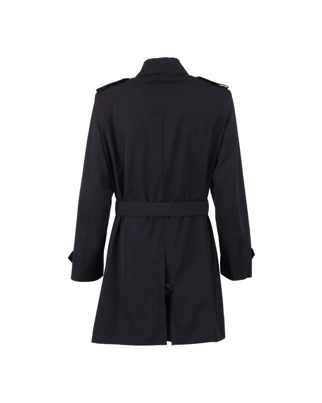 Fay Blue Trench Coats for men