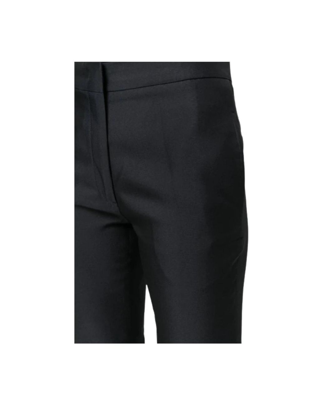 Jil Sander Black Wide Trousers