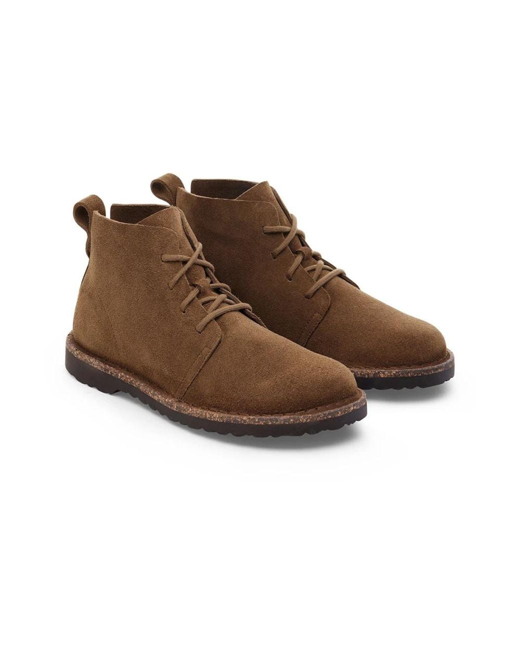 Birkenstock Brown Lace-Up Boots
