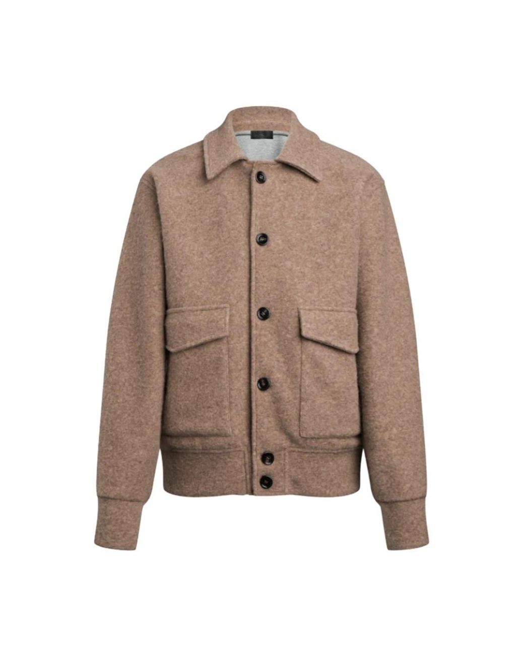 Dondup Brown Light Jackets for men