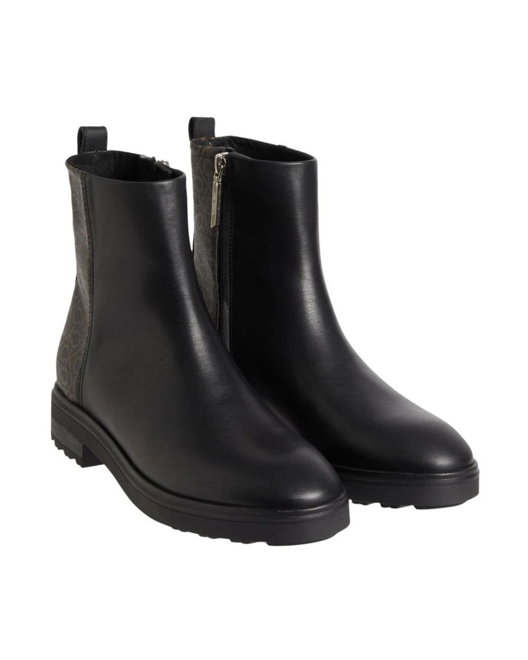 Calvin Klein Black Ankle Boots