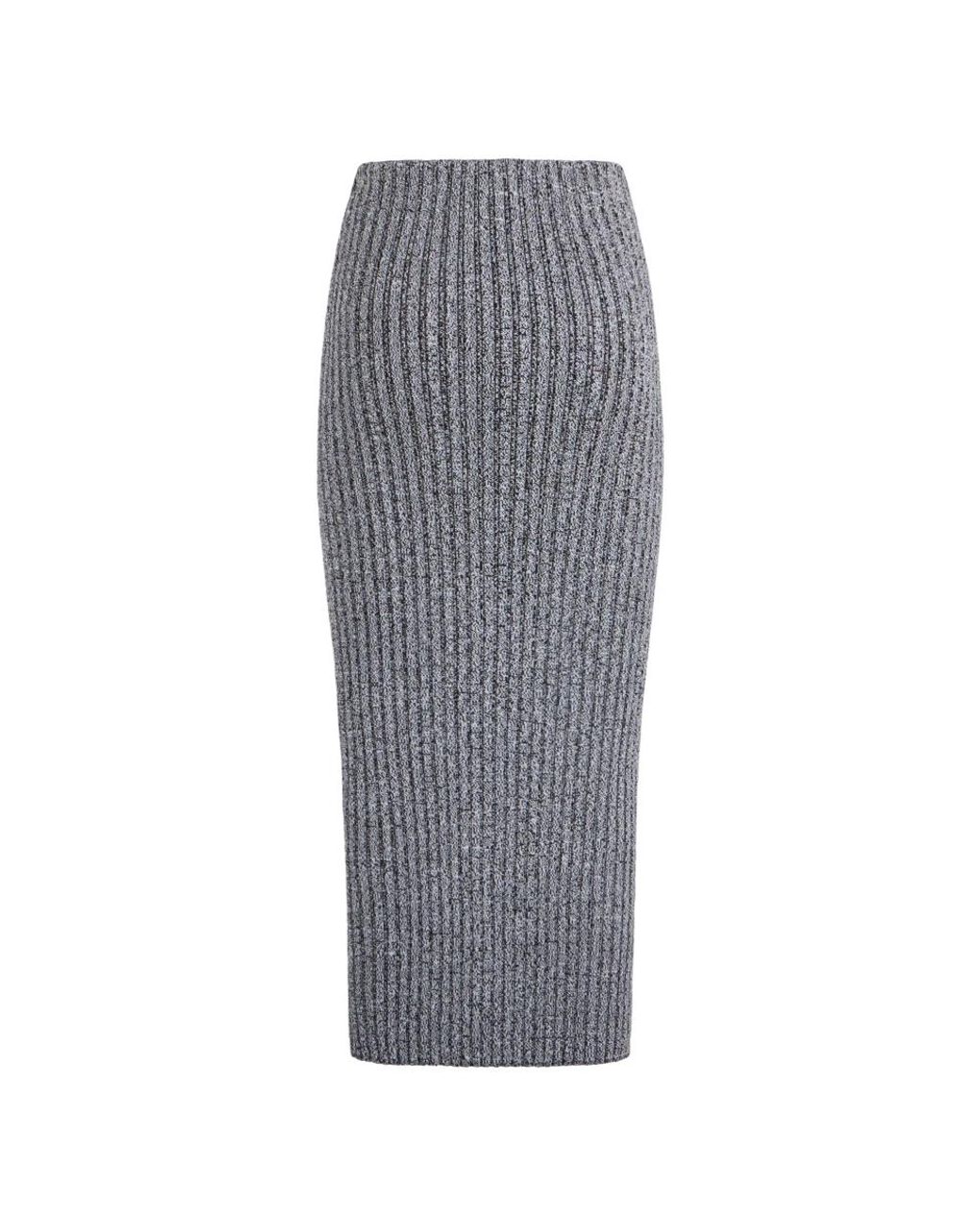 Philosophy Di Lorenzo Serafini Gray Pencil Skirts