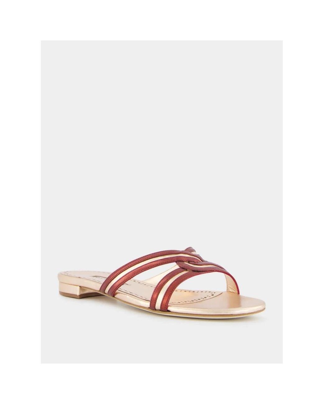 Manolo Blahnik Pink Sliders