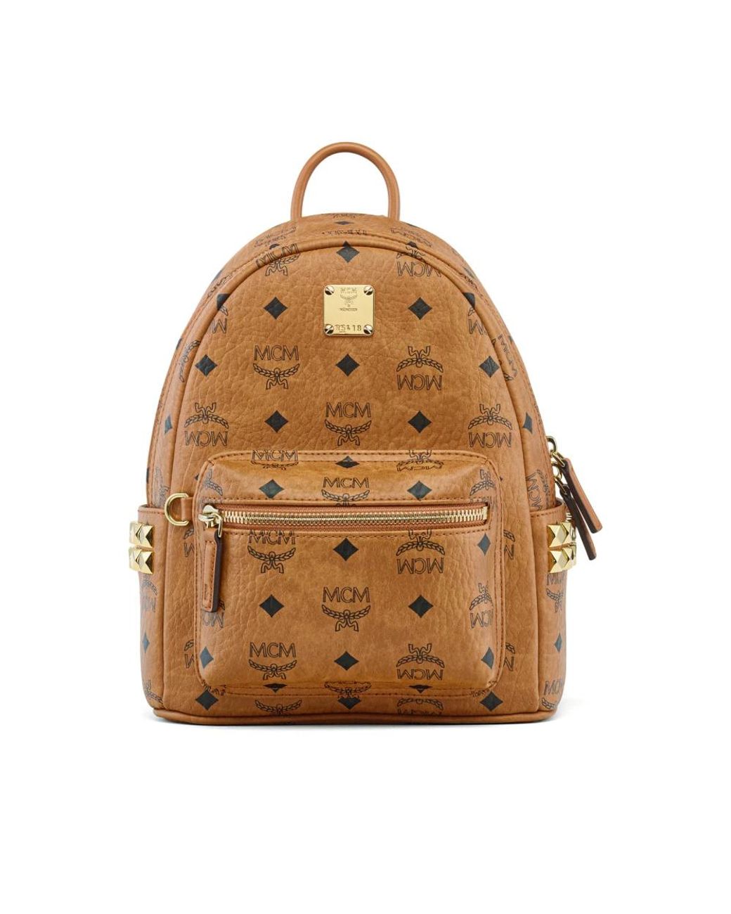 MCM Tassen ,Bruin ,Leer Backpack in het Brown