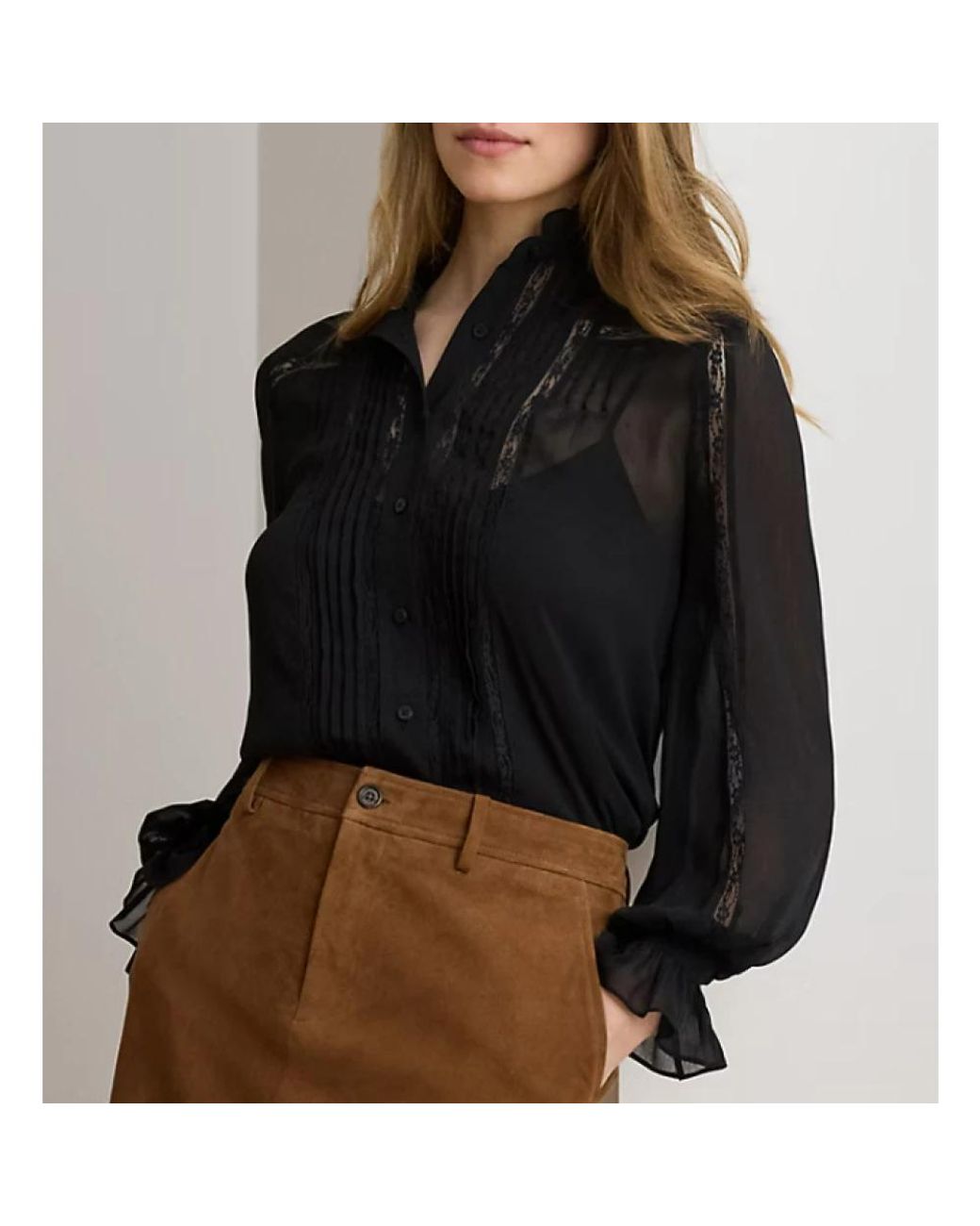 Ralph Lauren Black Blouses