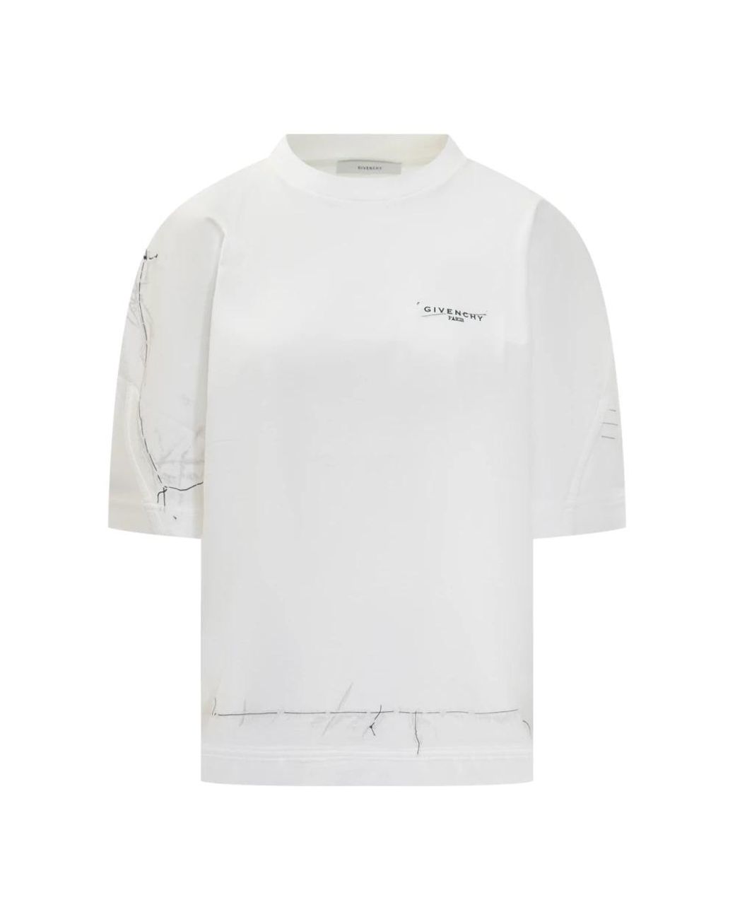 Givenchy White T-Shirts