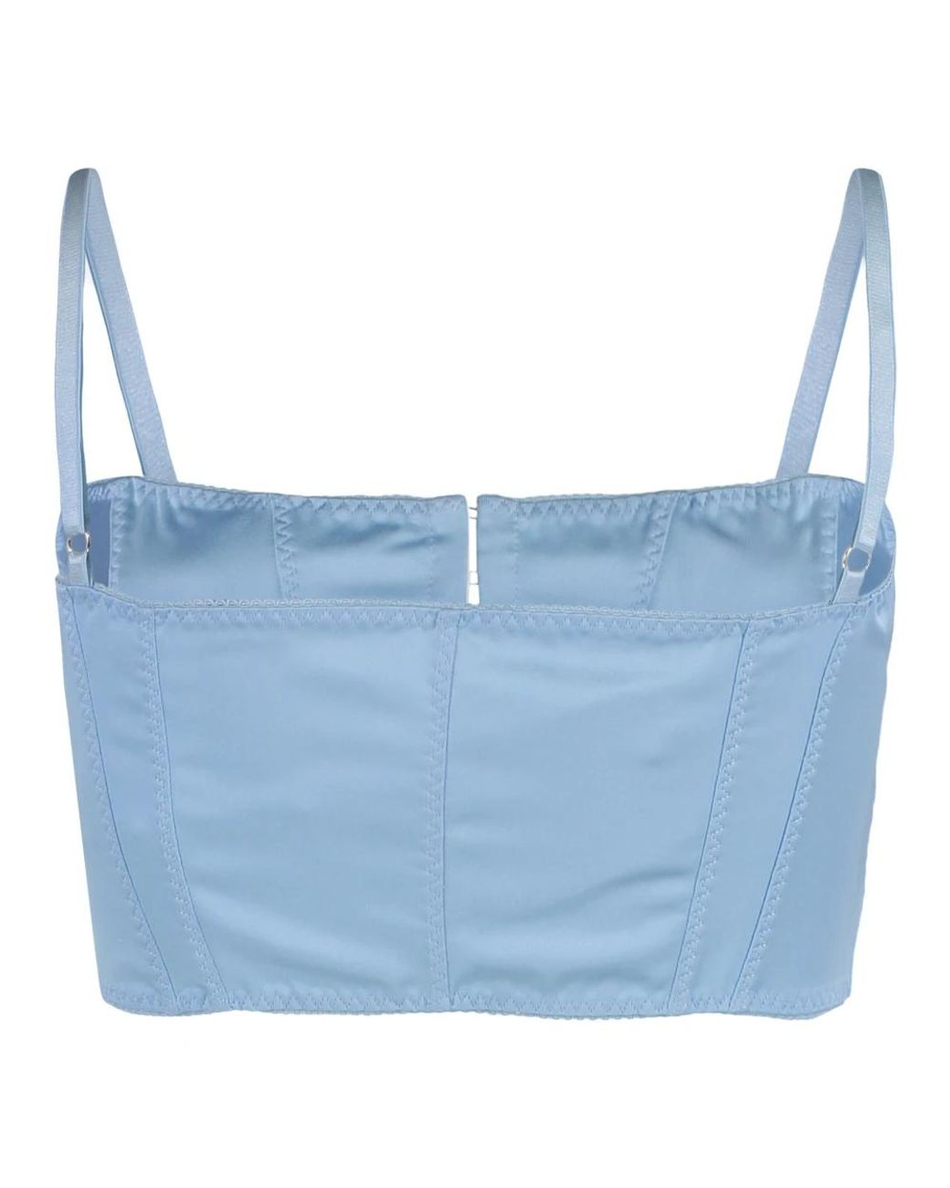 Anna October Blue Sleeveless Tops