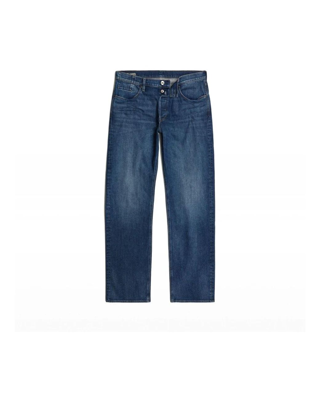 G-Star Rechte Jeans in het Blue voor heren