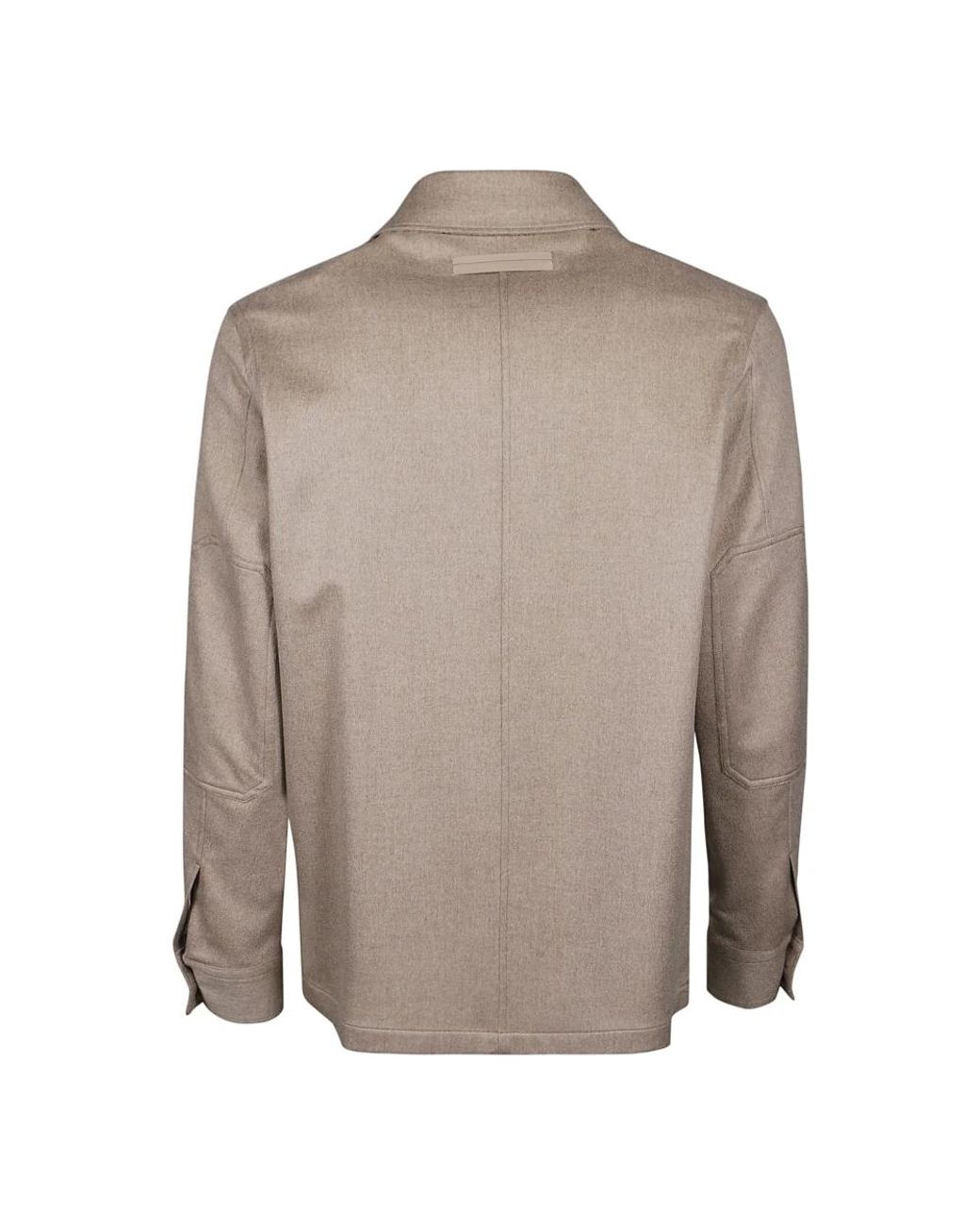 Zegna Brown Light Jackets for men
