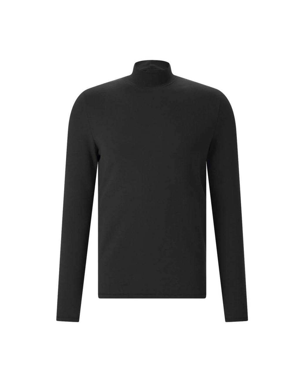 KIEFERMANN Turtleneck Sweatshirt in het Black voor heren