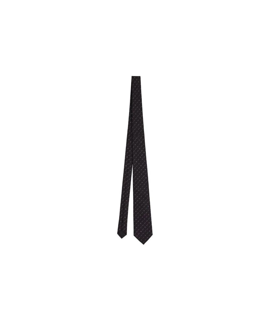 Givenchy Zijden Das in het Black voor heren