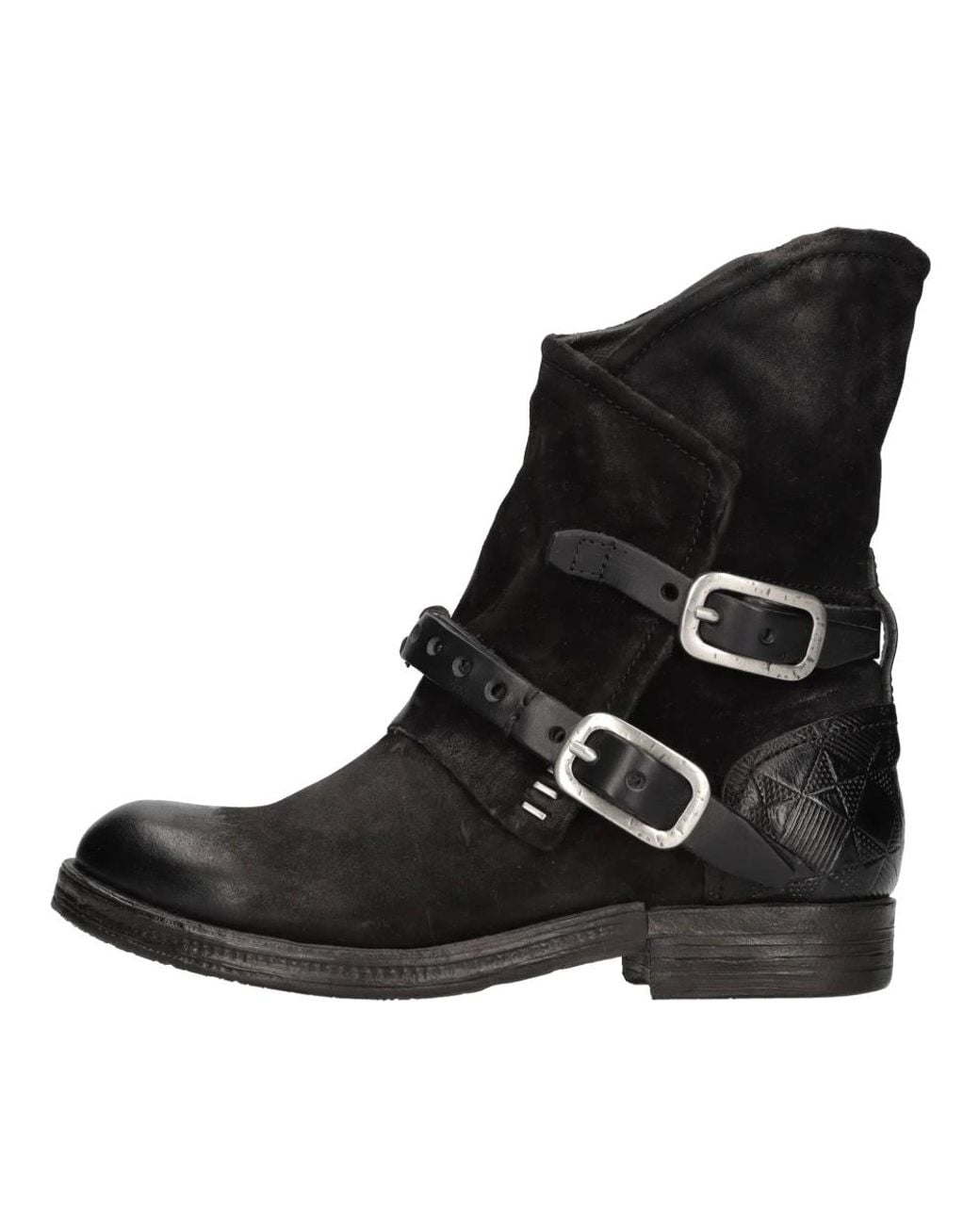 A.s.98 Black Ankle Boots