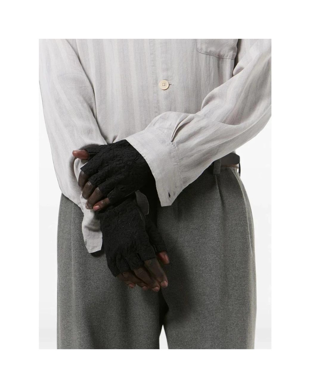 Gloves Our Legacy en coloris Black