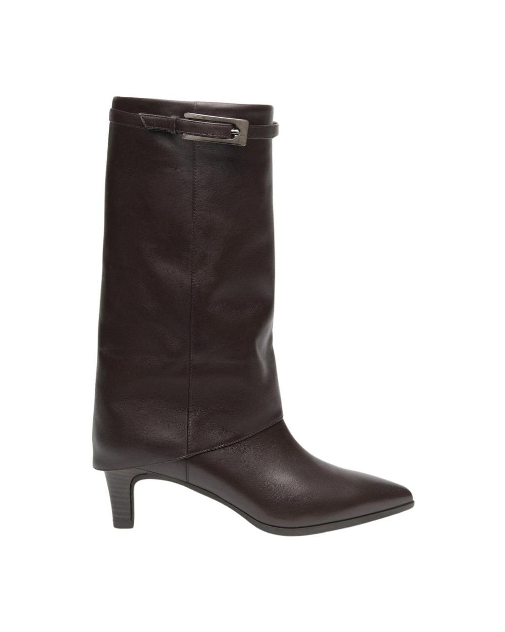 Nero Giardini Brown Heeled Boots