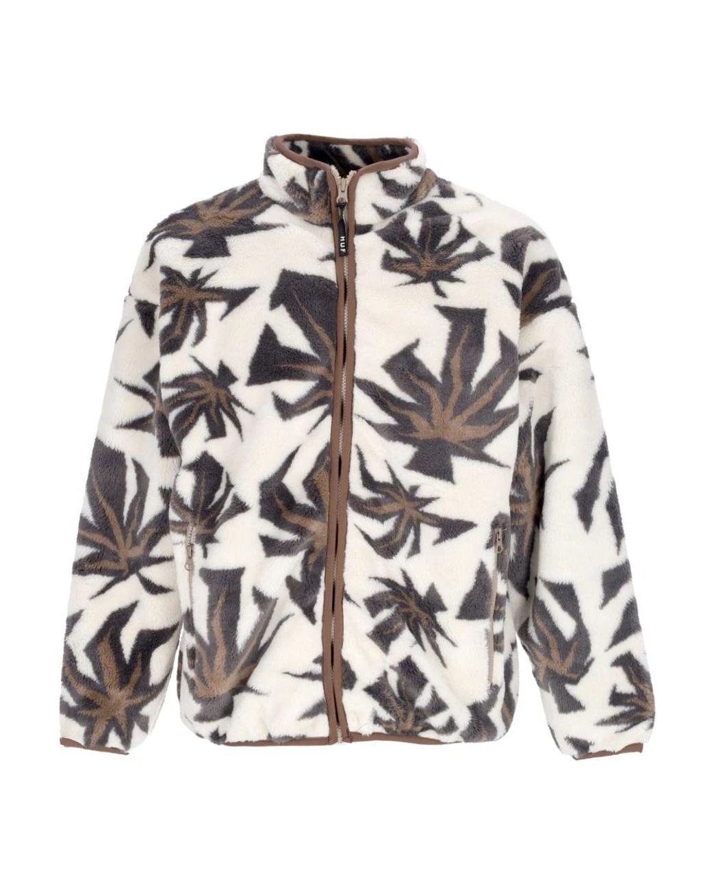 Huf Gray Zip-Throughs for men