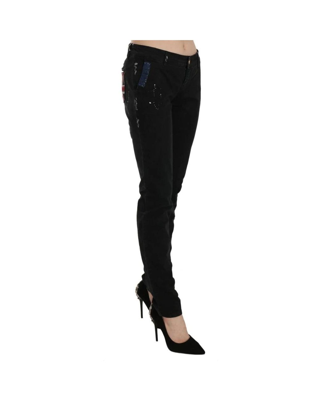 John Galliano Black Slim Fit Jeans