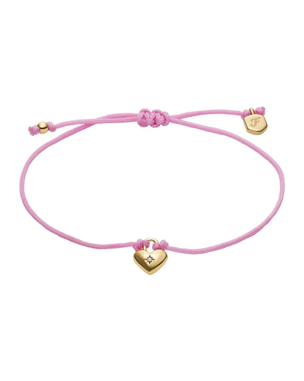 Bracelets Fossil en coloris Pink