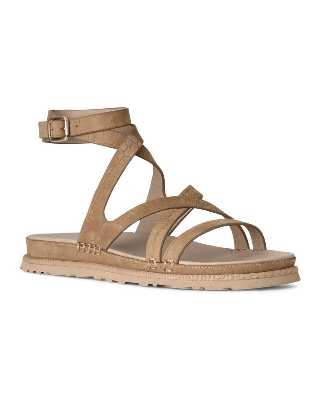 Ugg Brown Flat Sandals