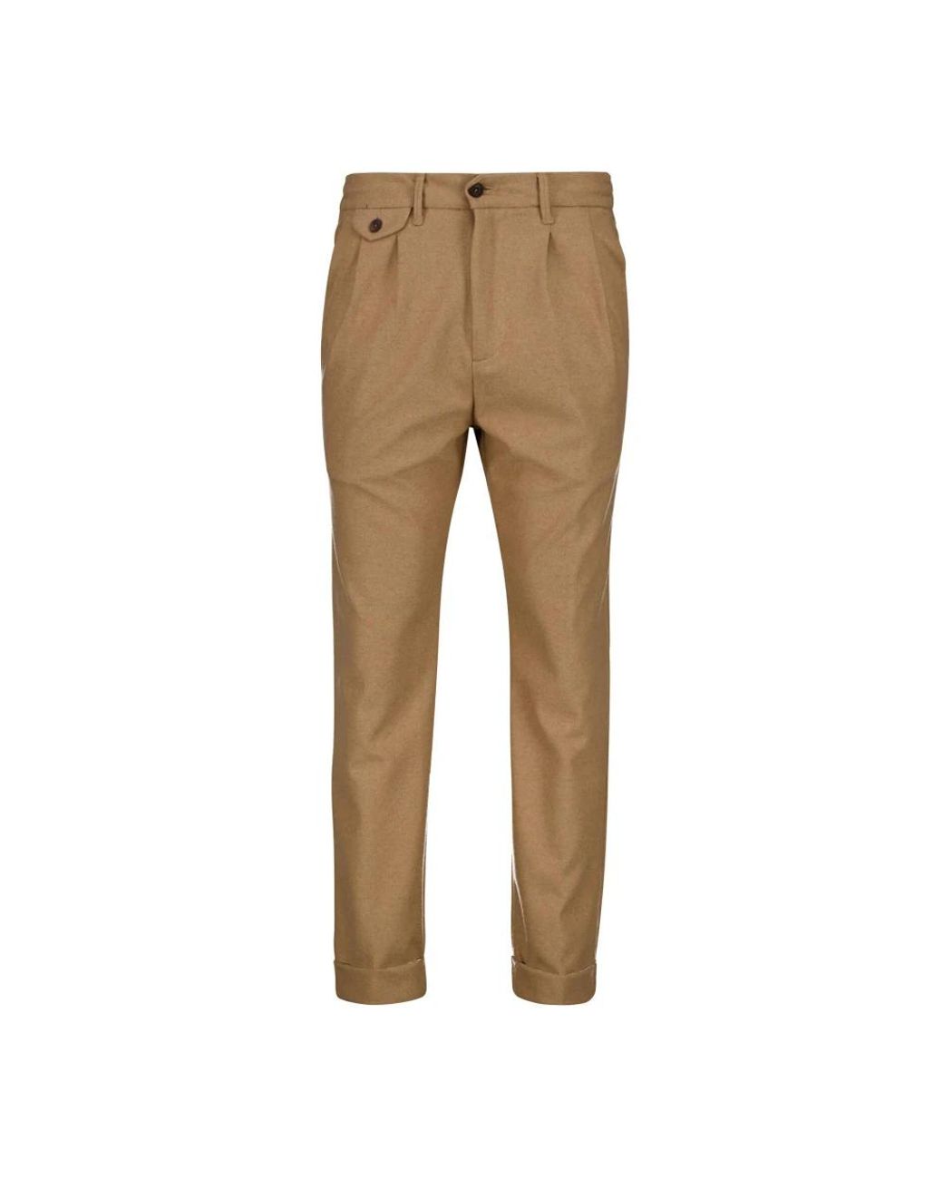 Bob Stoffhose Relaxed Fit in het Natural voor heren