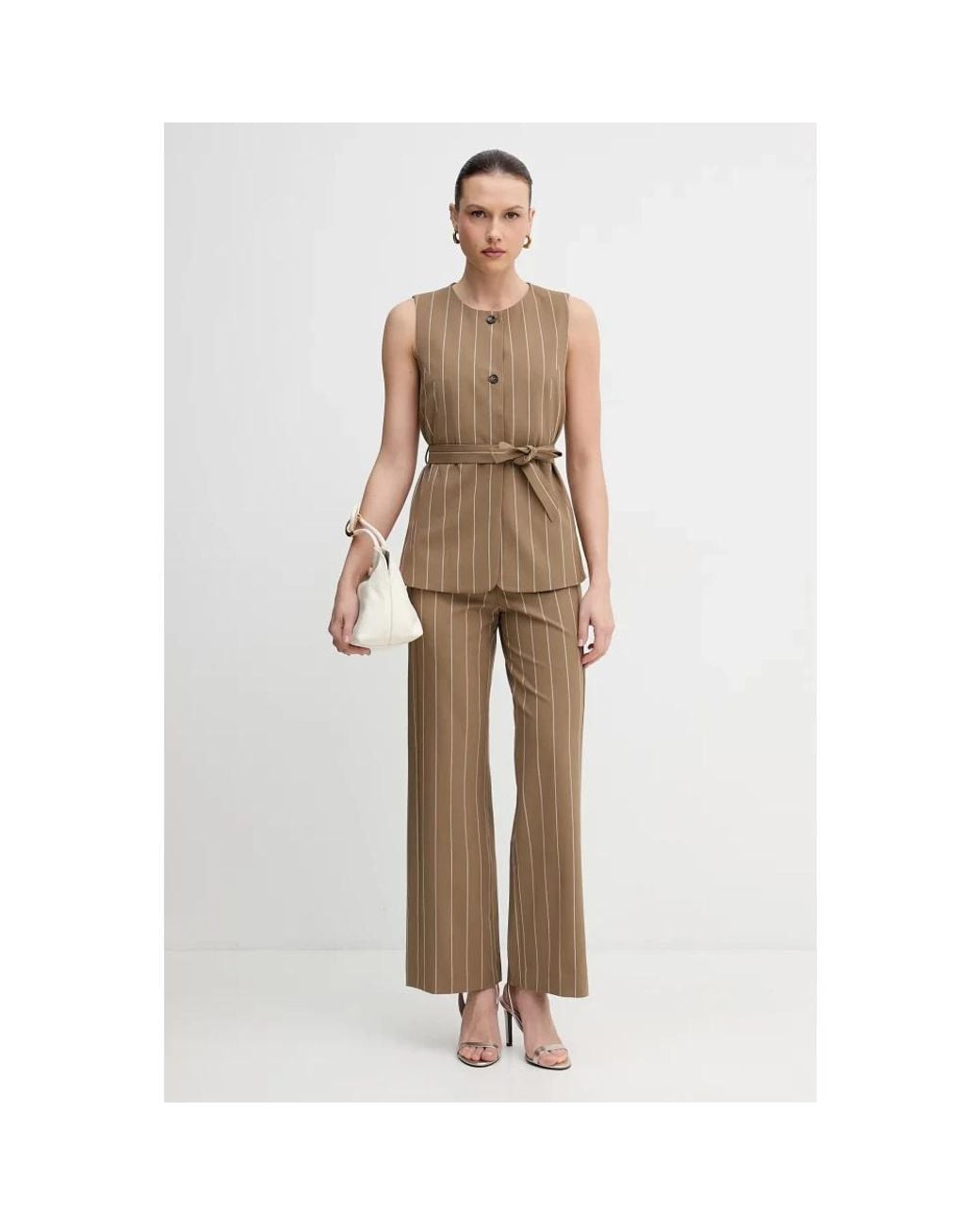Vests Benetton de color Brown