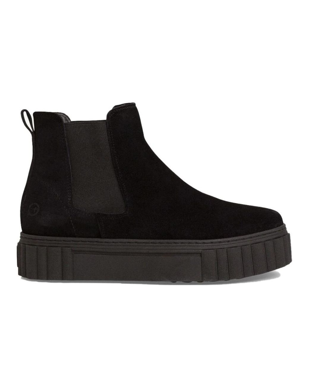 Tamaris Black Chelsea Boots