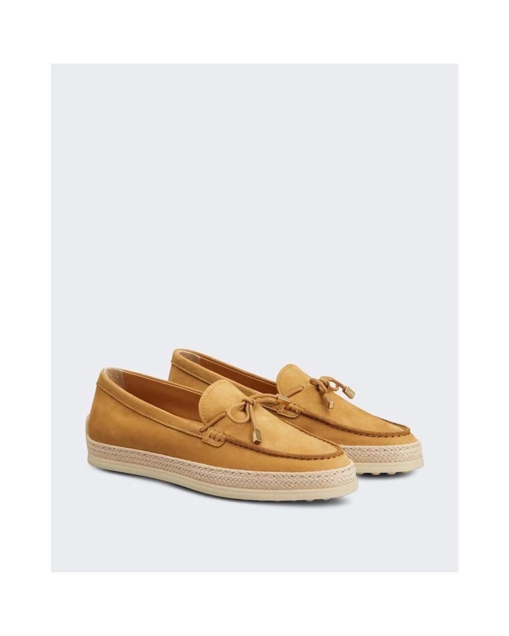 Tod's Natural Loafers