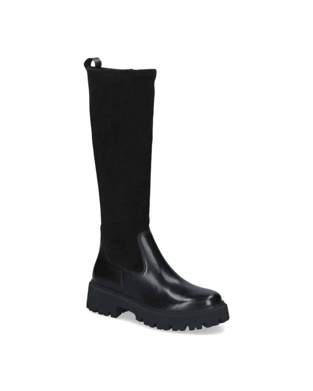 Caprice Black High Boots