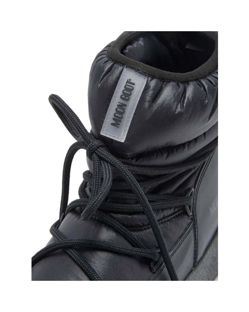 Moon Boot Black Snow Boot
