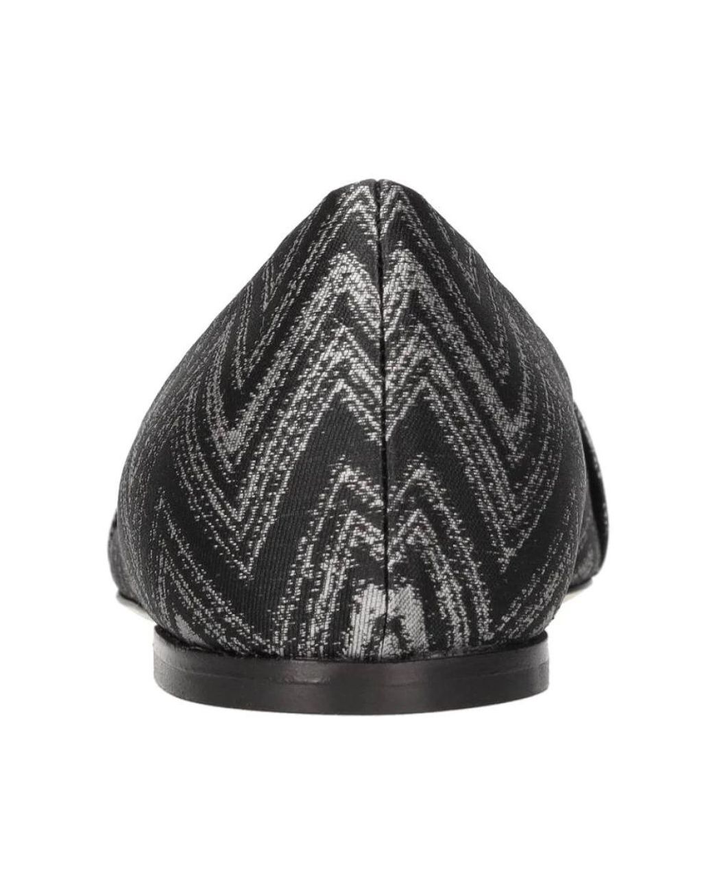 Missoni Black Ballerina Shoes