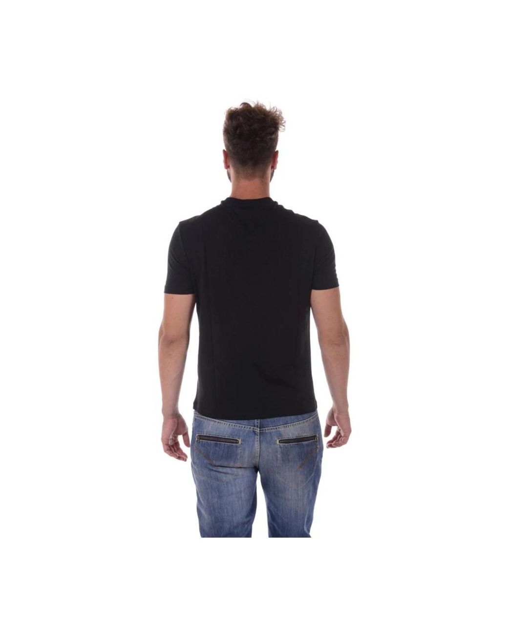 Armani Jeans Black T-Shirts for men