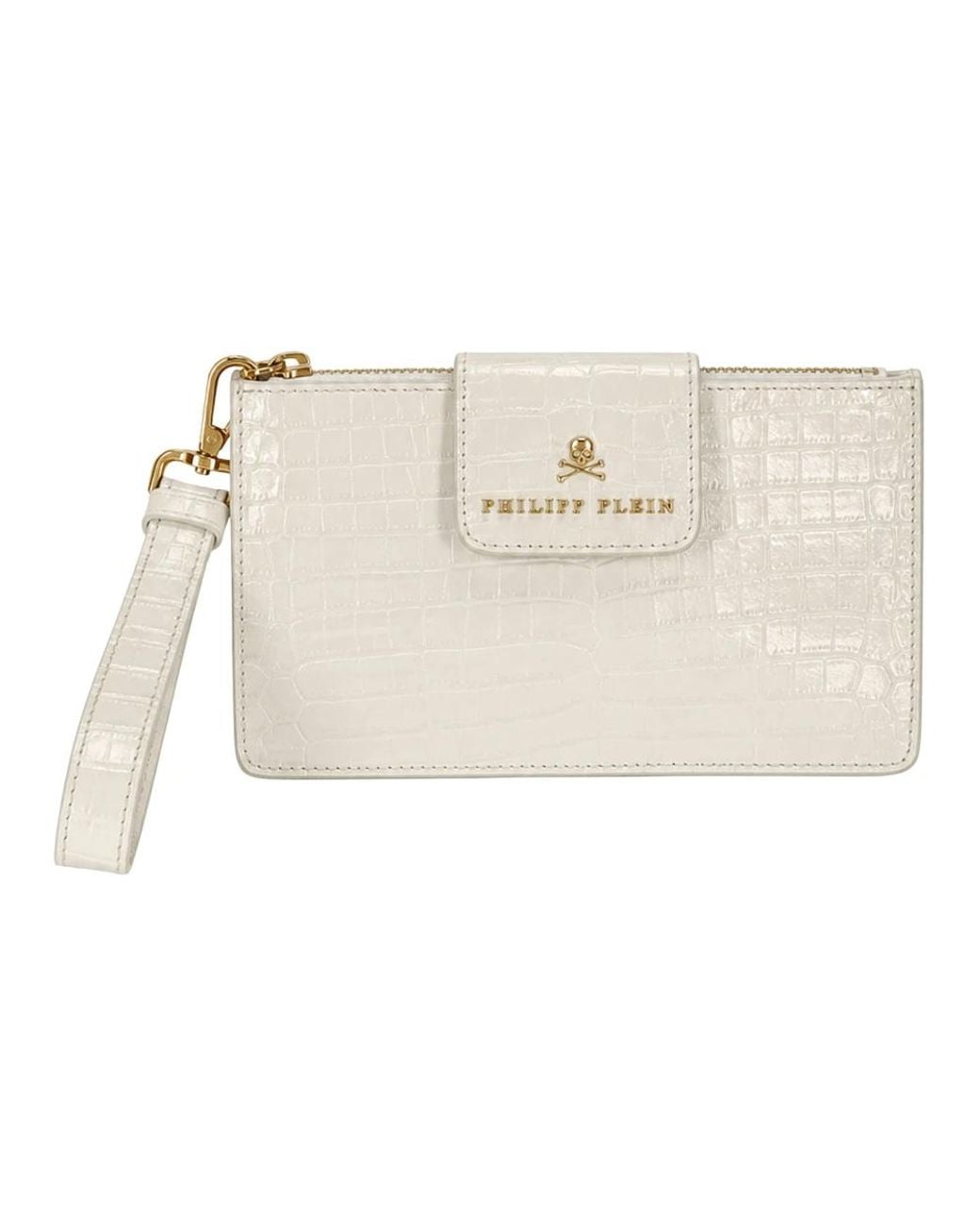 Clutches di Philipp Plein in Natural