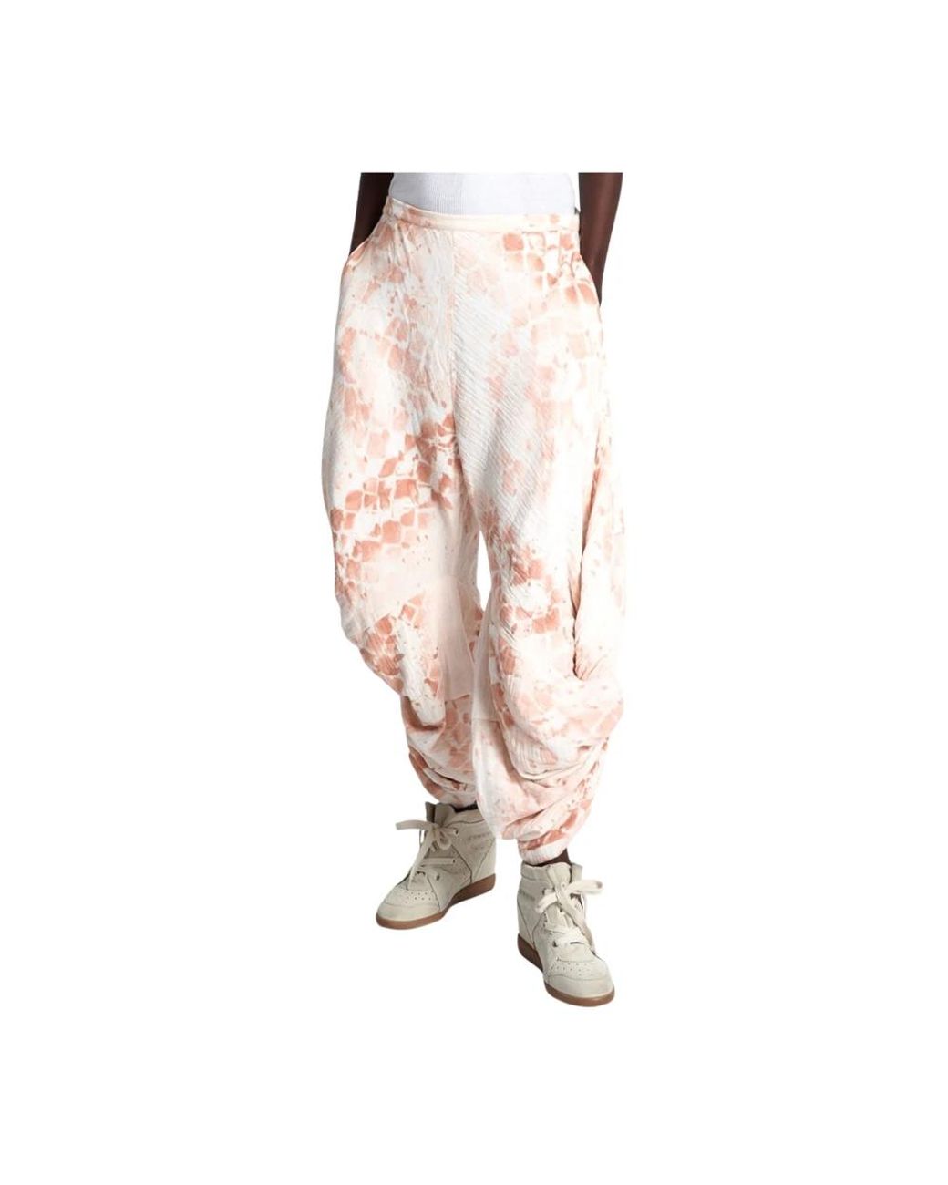 One Teaspoon Pink Wide Trousers