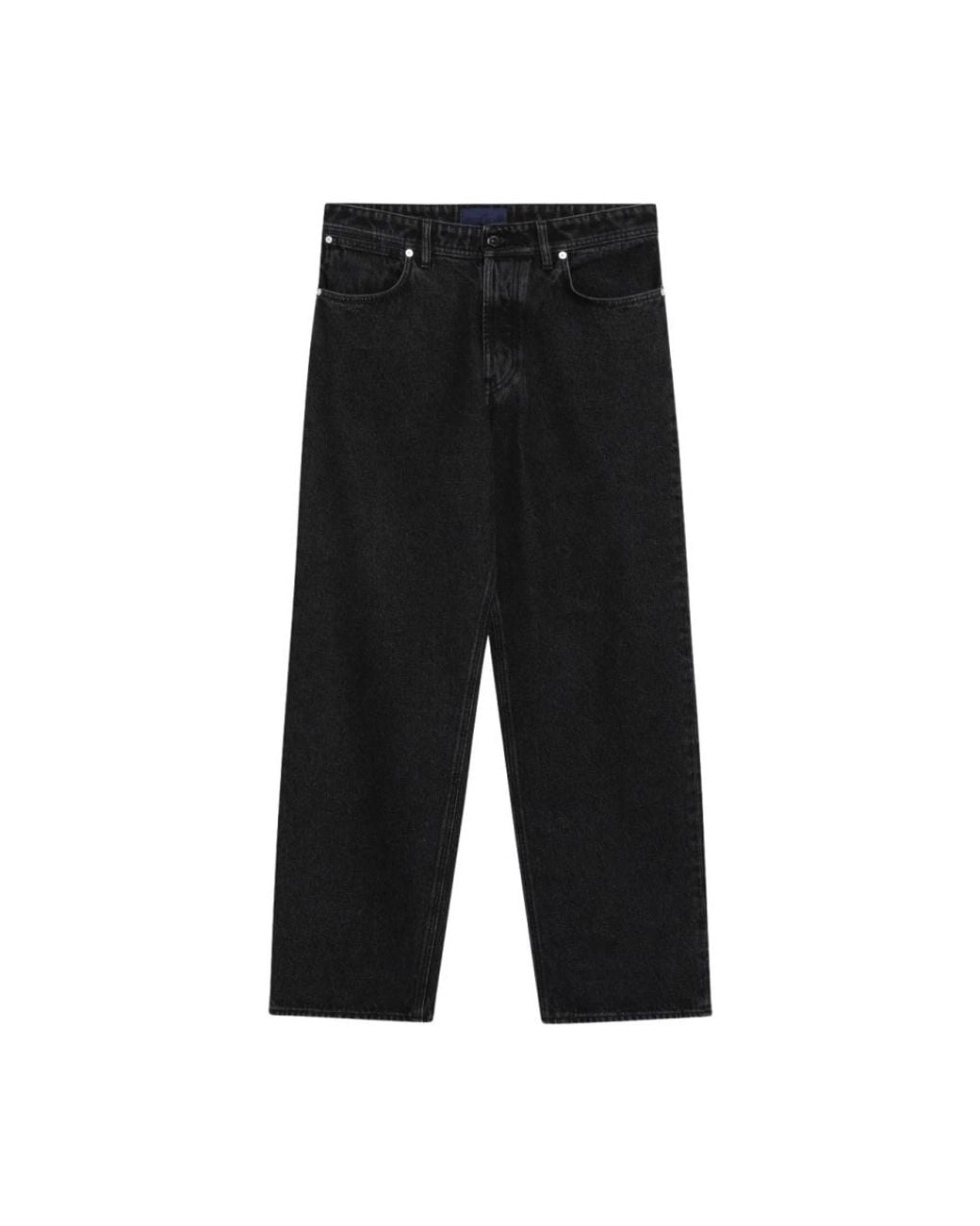 Stone Island Black Straight Fit Jeans for men