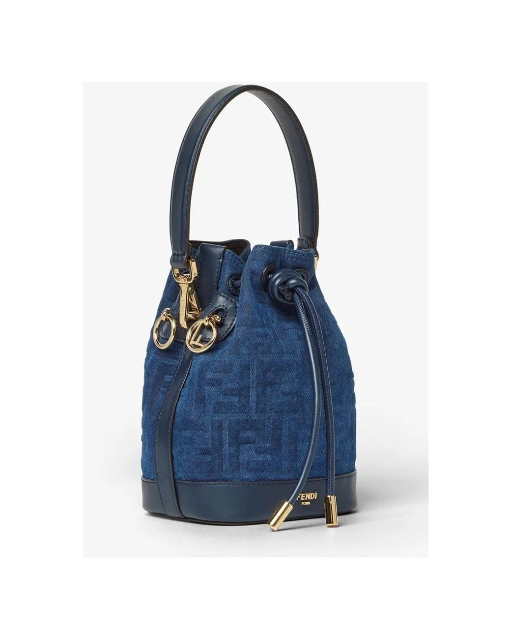 Fendi Blue Bucket Bags
