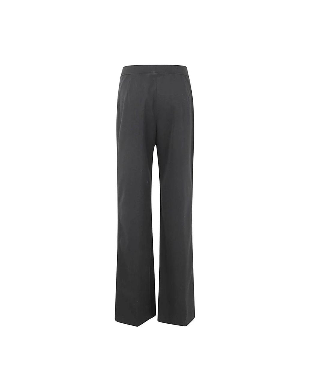 Dries Van Noten Gray Wide Trousers