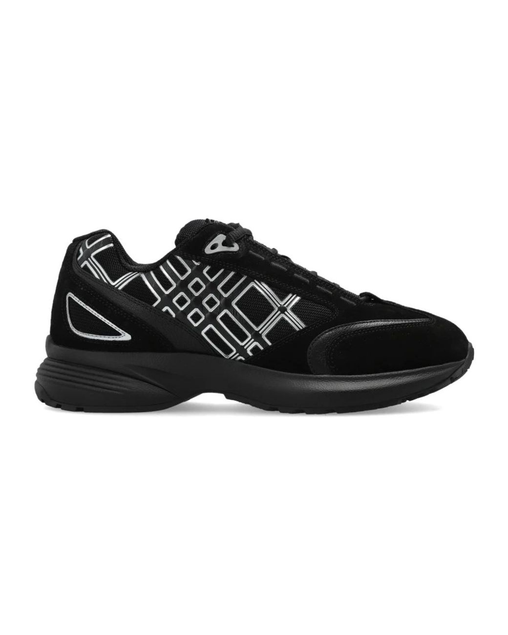 Burberry Black 'Eclipse Runner' Sports Shoes for men