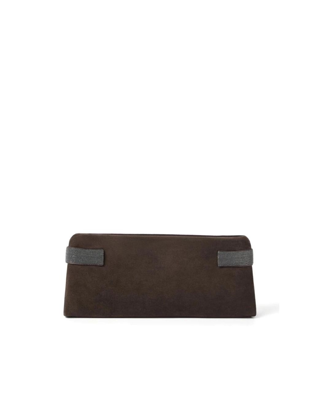 Brunello Cucinelli Brown Clutches