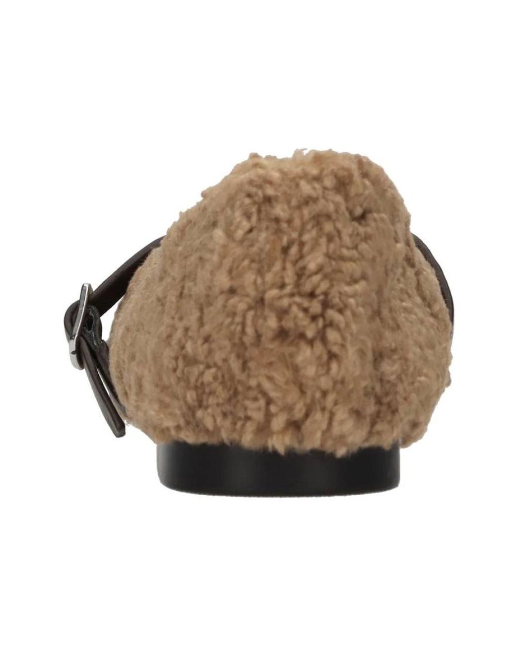 Emanuélle Vee Brown Ballerina Shoes